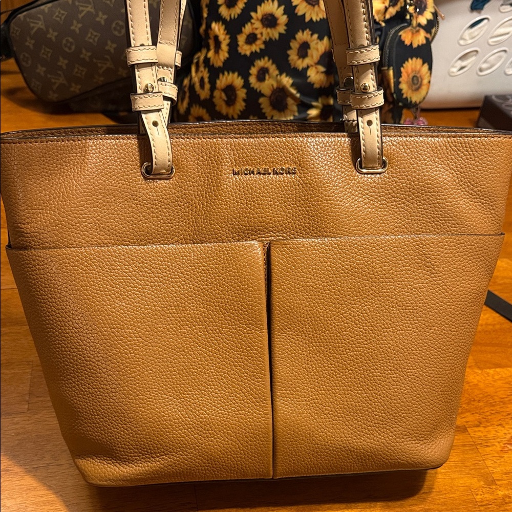 Michael Kors Brown Leather Tote